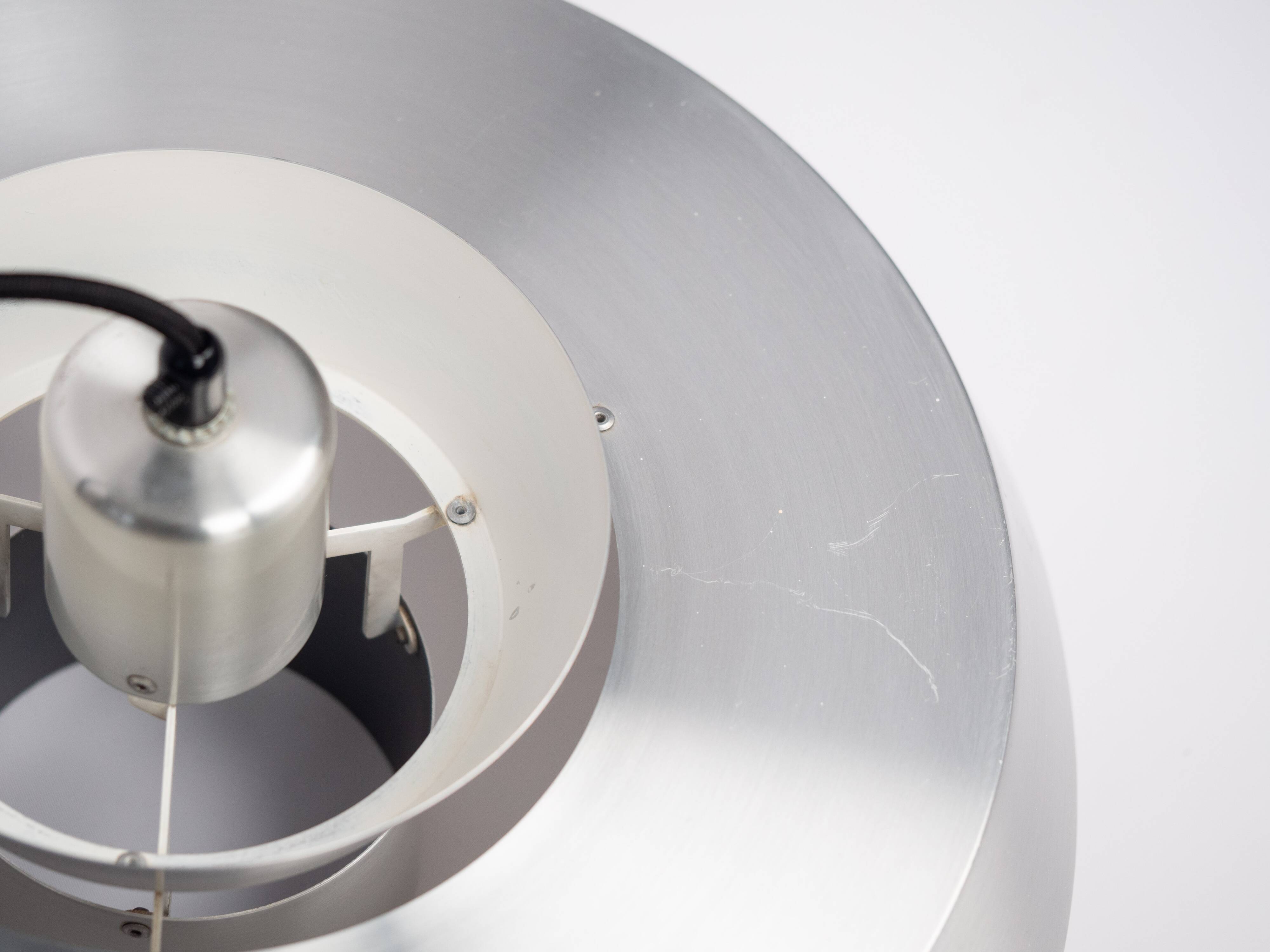 Pair of 2 Danish vintage Nova pendant lamps by Jo Hammerborg, Fog og Morup