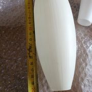 Set of 7 vintage glass tulip lampshades