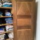 solid oak wardrobe with storage