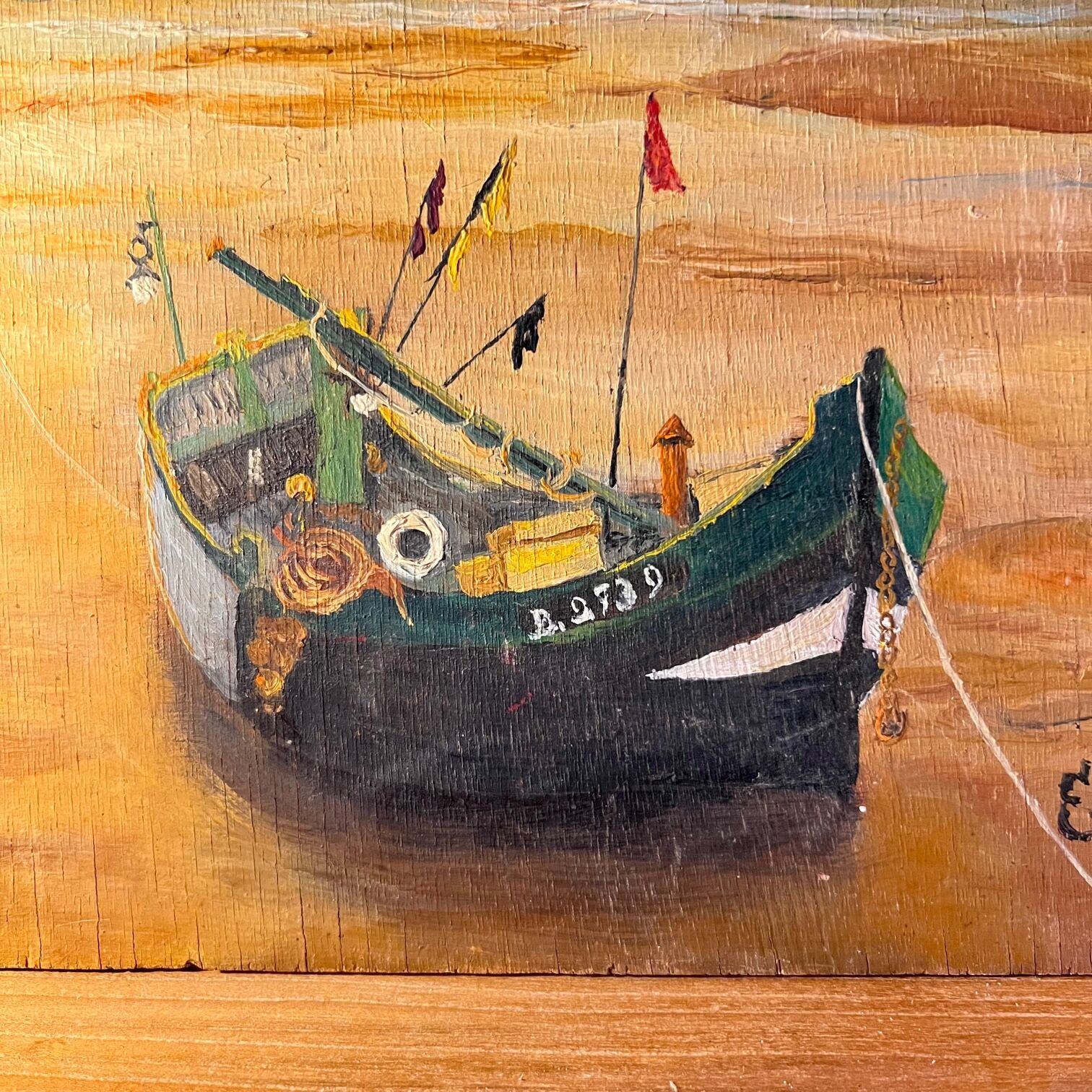 Oil on wood 1953
