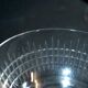 Baccarat set of 6 champagne glasses Nancy in cut crystal organ pipe design 11.5 cm