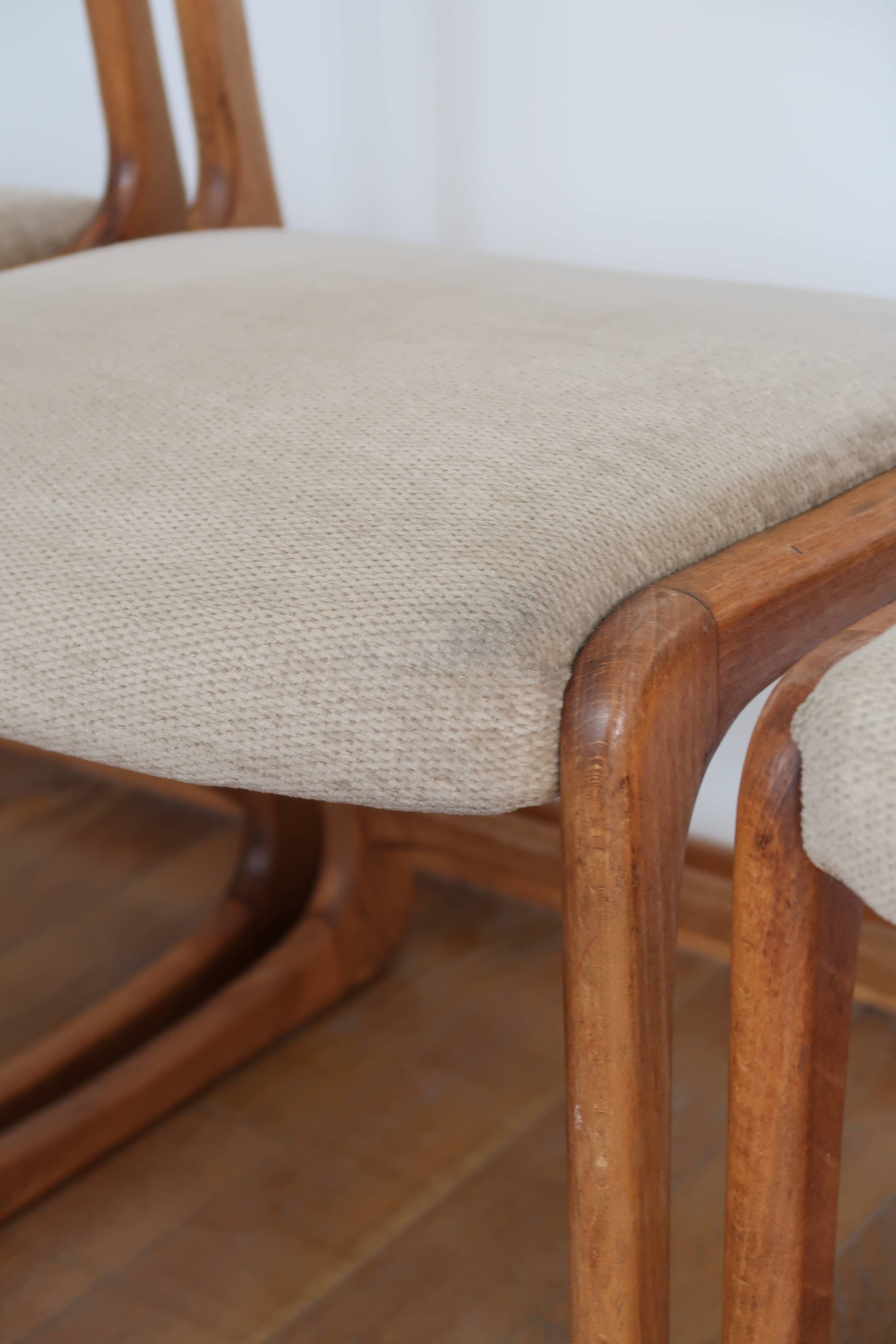 4 chairs "Sled" Baumann