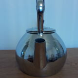 Vintage chrome copper kettle Le Trèfle