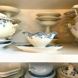 Iron earth gravy boat