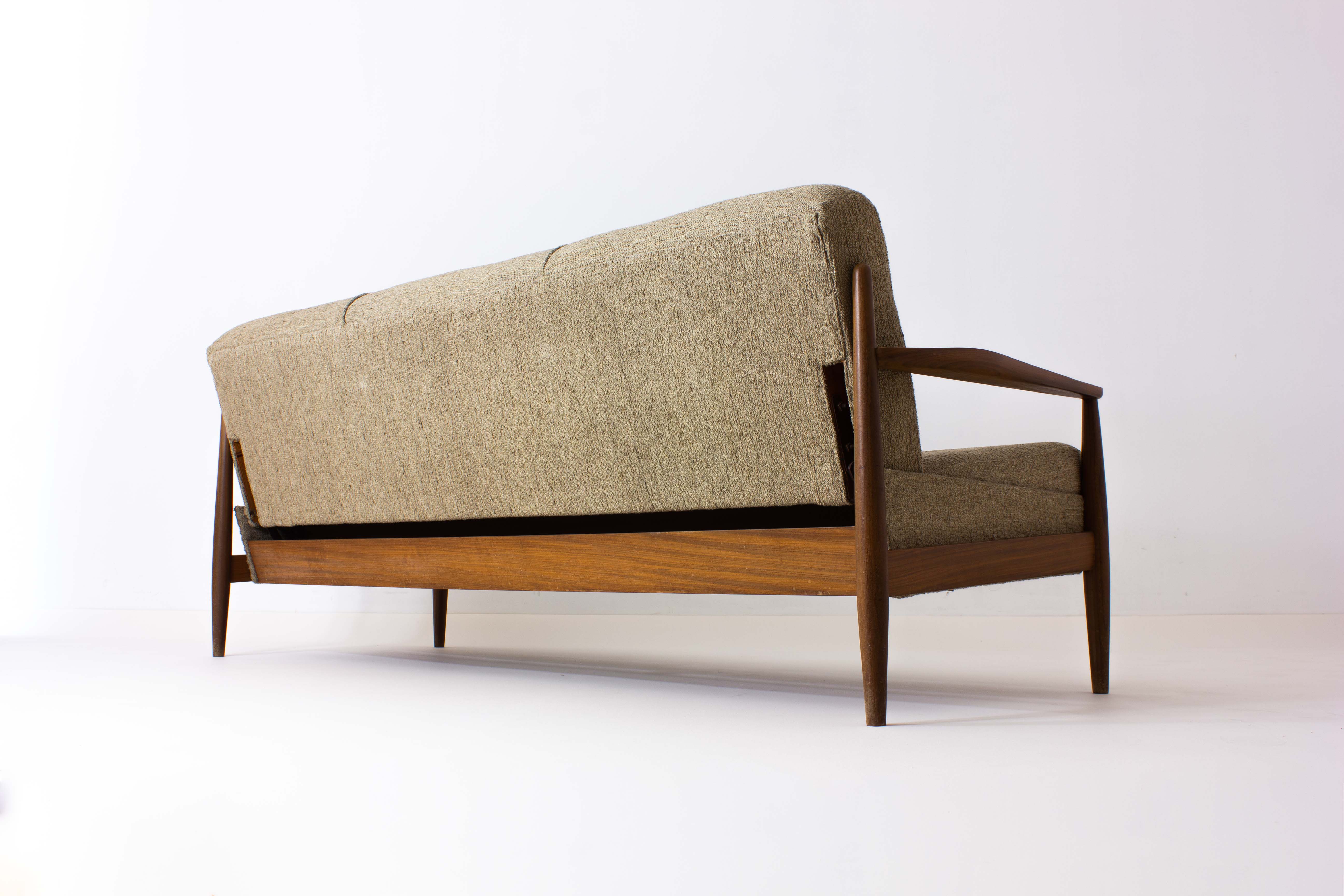 Danish daybed in teak by Arne Vodder, 1960s