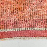 3x10 Pastel Orange Turkish Runner Rug, 102x304Cm