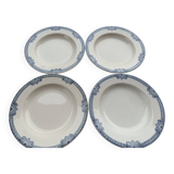 Set of iron earth plates