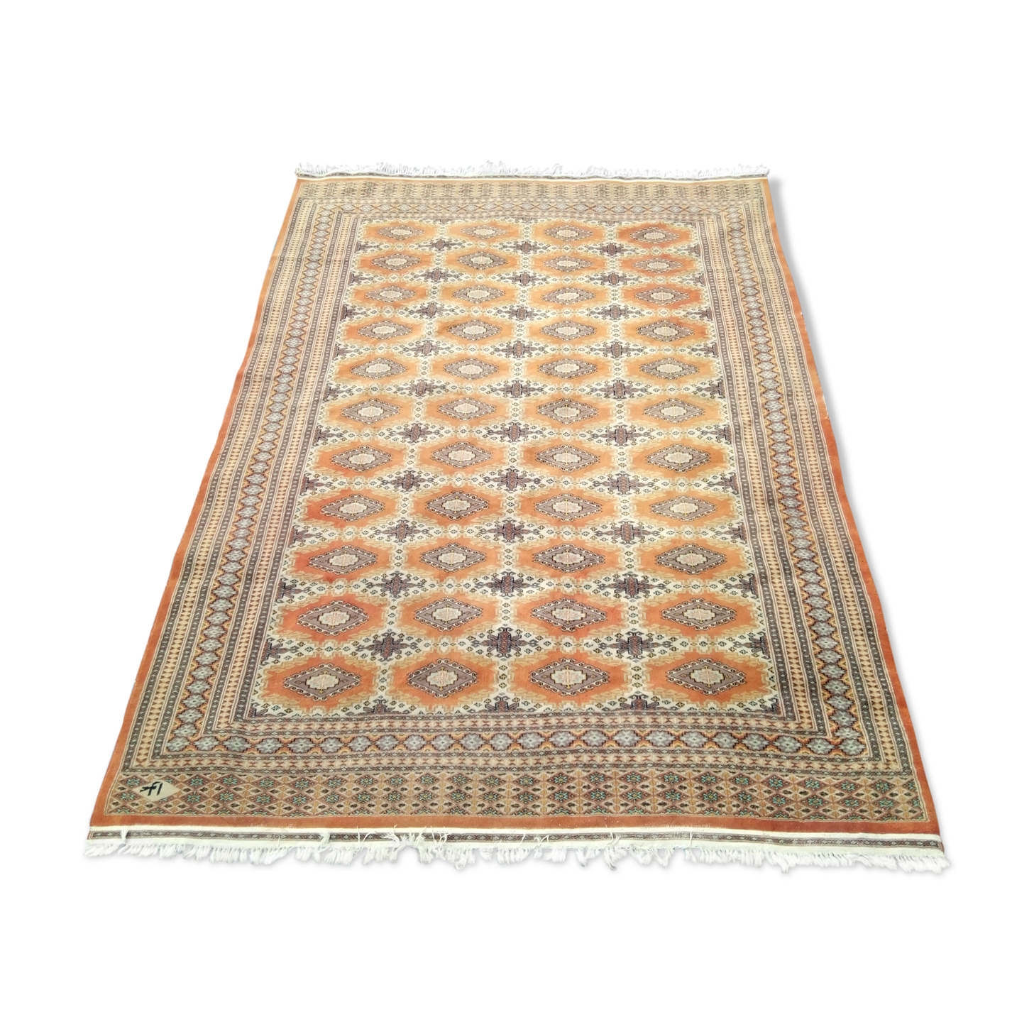 Oriental carpet, Pakistan, wool and silk 273 x 186