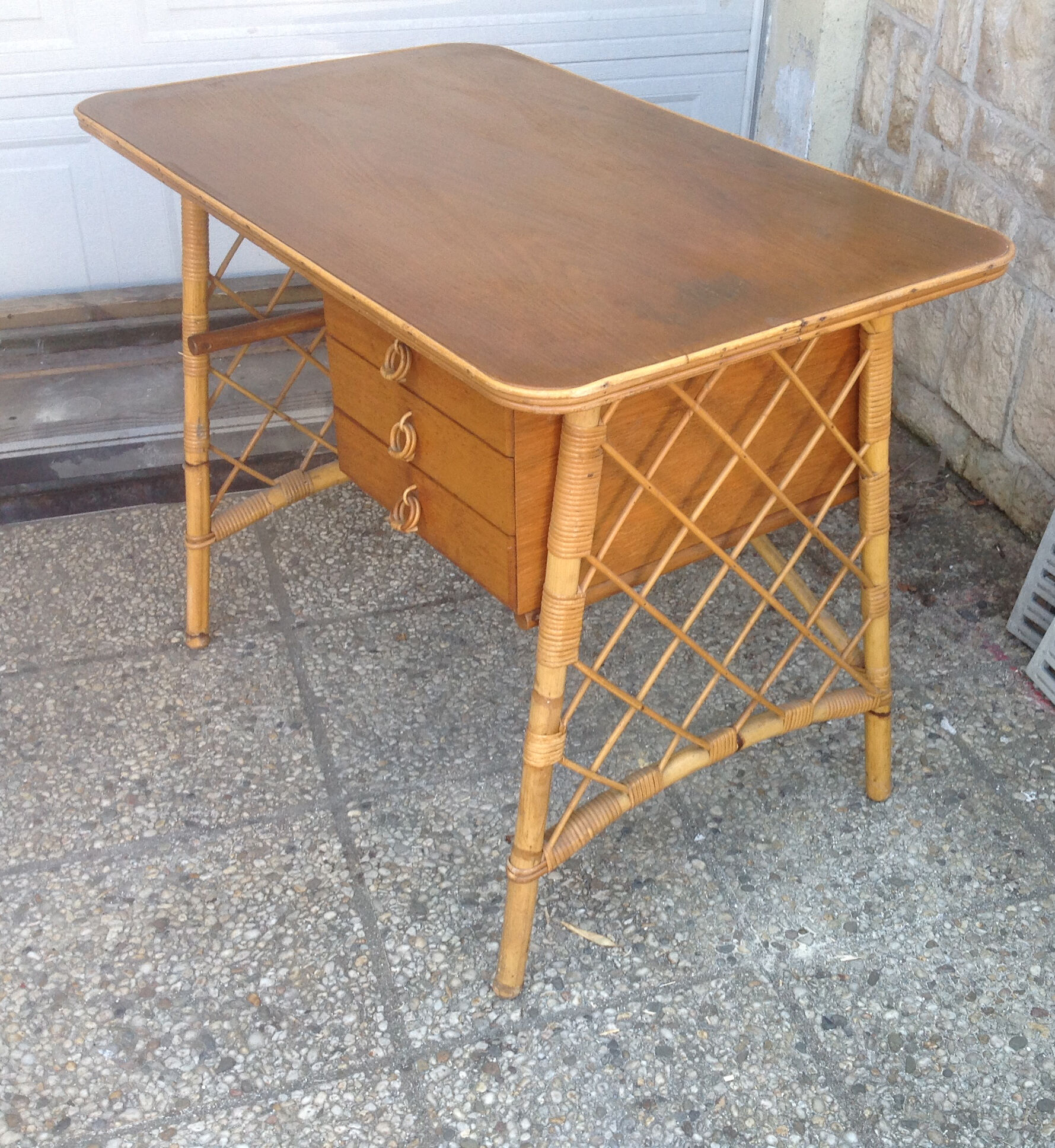 Desk and chair Louis Sognot