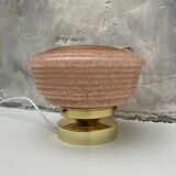 Clichy glass globe lamp