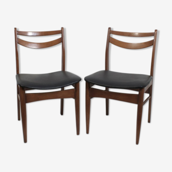 Scandinavian chairs, teak, 1960