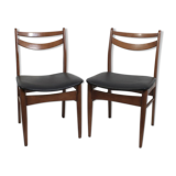 Scandinavian chairs, teak, 1960