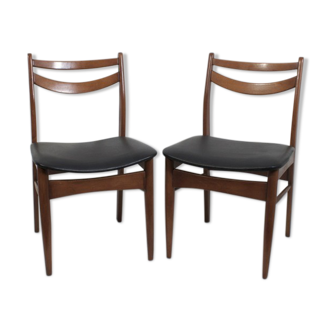 Scandinavian chairs, teak, 1960