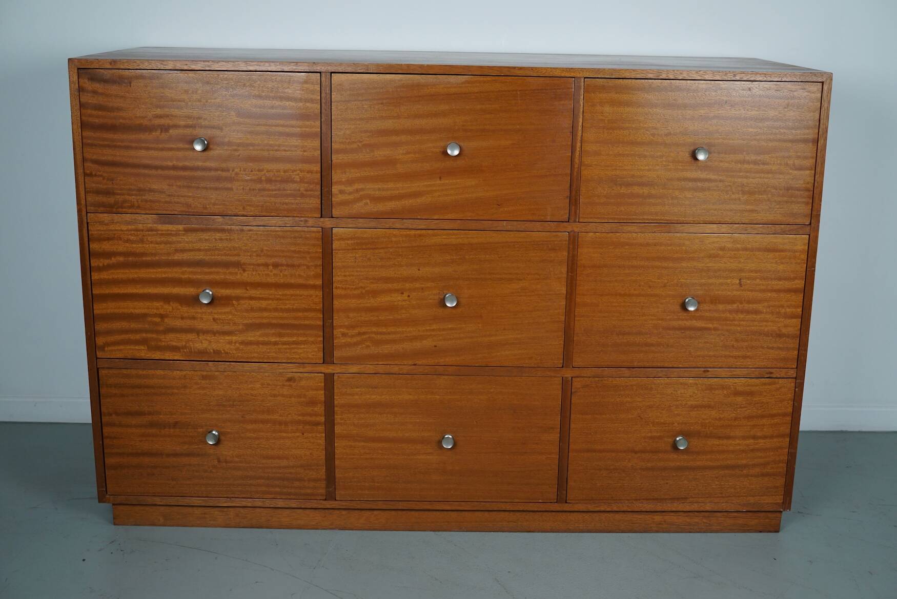 Vintage Mid-Century Dutch Shop / Apothecary Cabinet