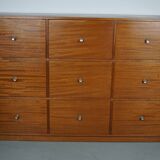 Vintage Mid-Century Dutch Shop / Apothecary Cabinet