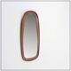 1960s Danish teak mirror H:73cm