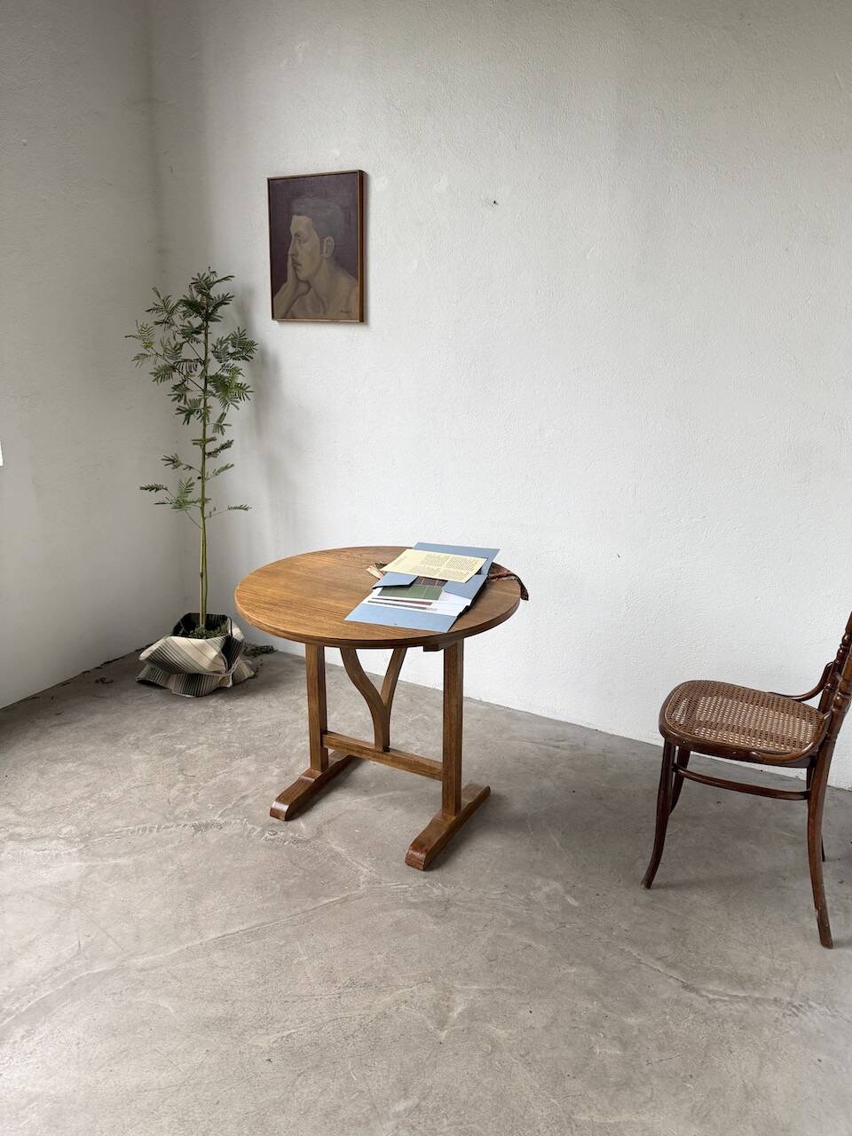 80s folding winegrower's table