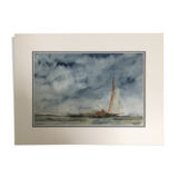 Abstract marinated watercolor