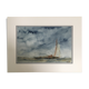 Aquarelle mariné abstraite