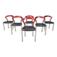 Vintage Lotus chairs by Hartmut Lohmeyer for Kusch & Co., 1970s, set of 6