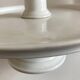 Plate mounted automatically mid-19th dish stand on white earthenware