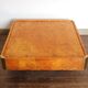 Table basse en loupe de bois pour Mario Sabot