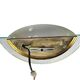 Applique Vrieland design Hollande plafonnier globe or-laiton années 80