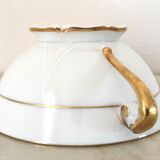 Set of 12 bowls with 2 porcelain handles