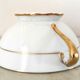 Set of 12 bowls with 2 porcelain handles