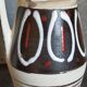 West-Germany vintage ceramic cove vase 50s