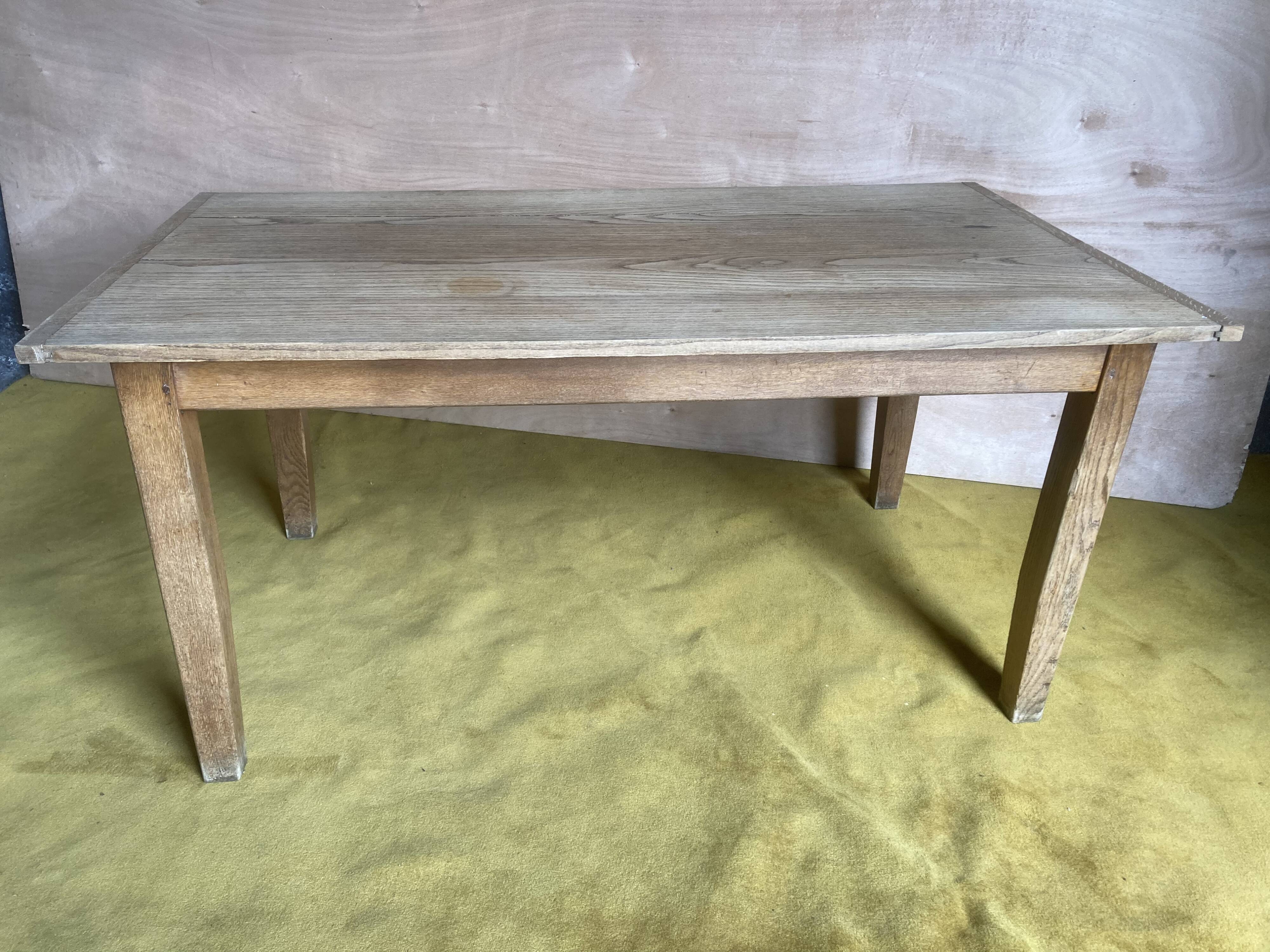 Table de campagne chêne