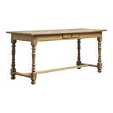 Oak farmhouse table