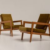 Pair of French Reconstruction Armchairs, France 1960s