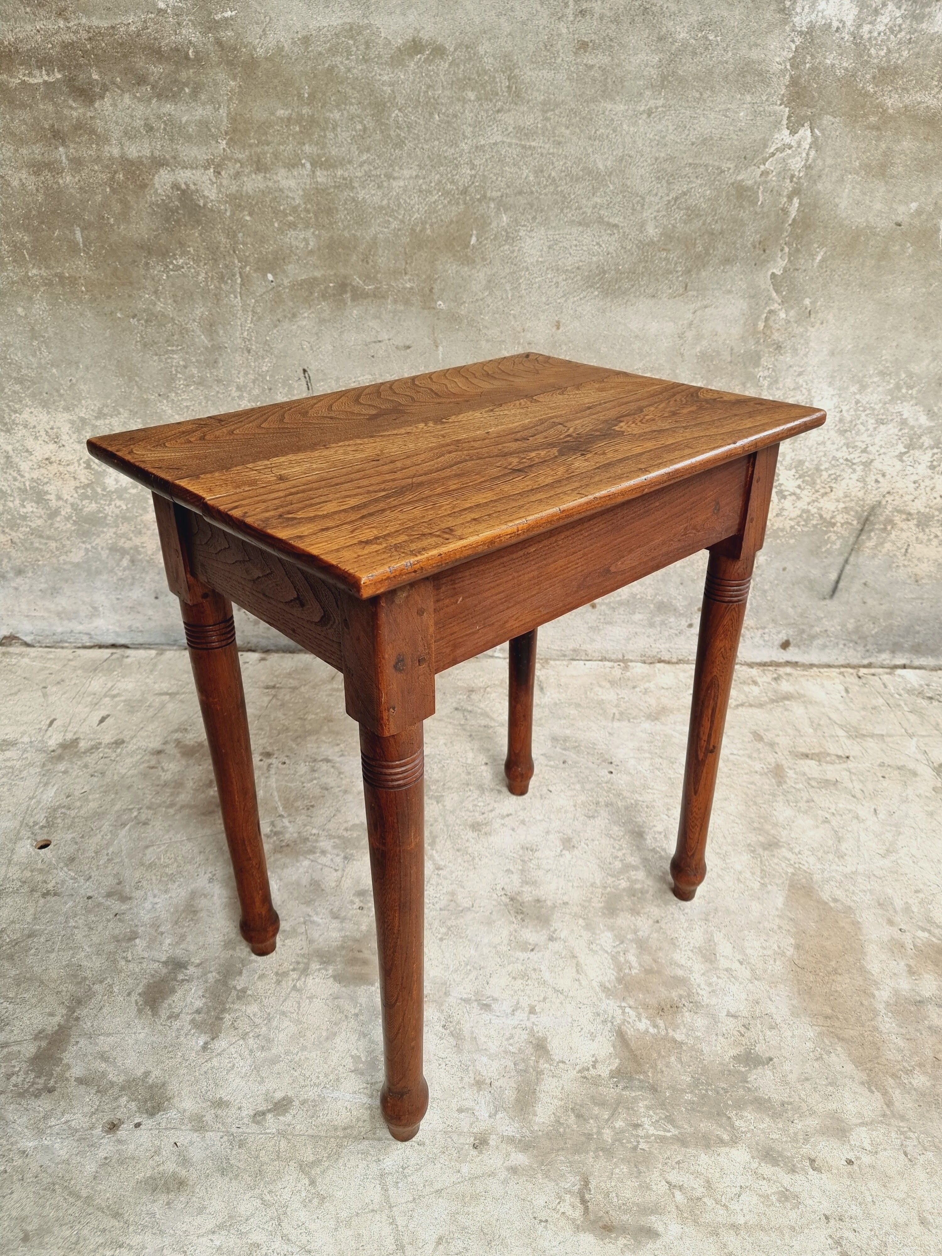 Antique table side table or small desk table