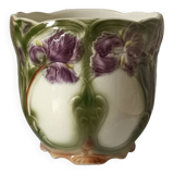 Cache-pot barbotine iris Digoin