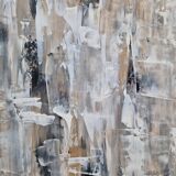 Abstract painting table