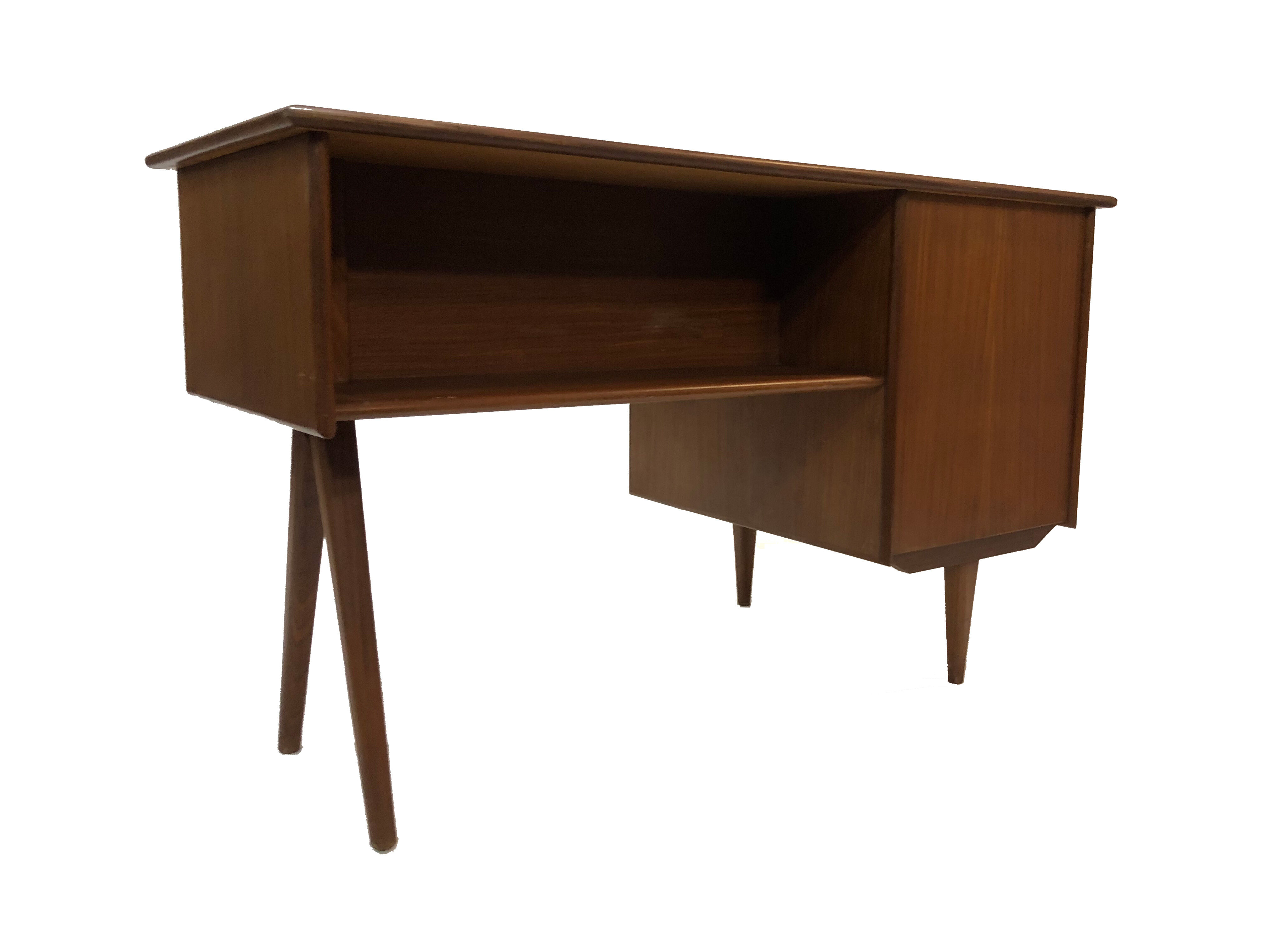 Vintage design desk Mid Century Danish Tijsseling