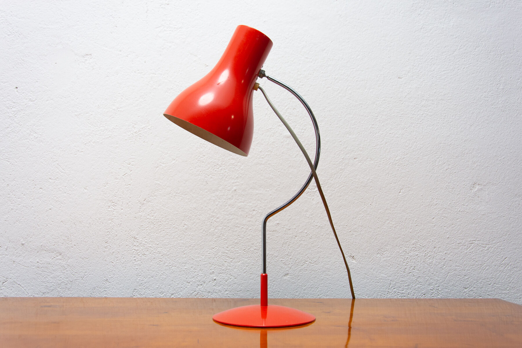 Mid century desk lamp, designed by Josef Hurka for Napako, 1960´s