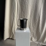 Large silver-plated jug H20 D14.5