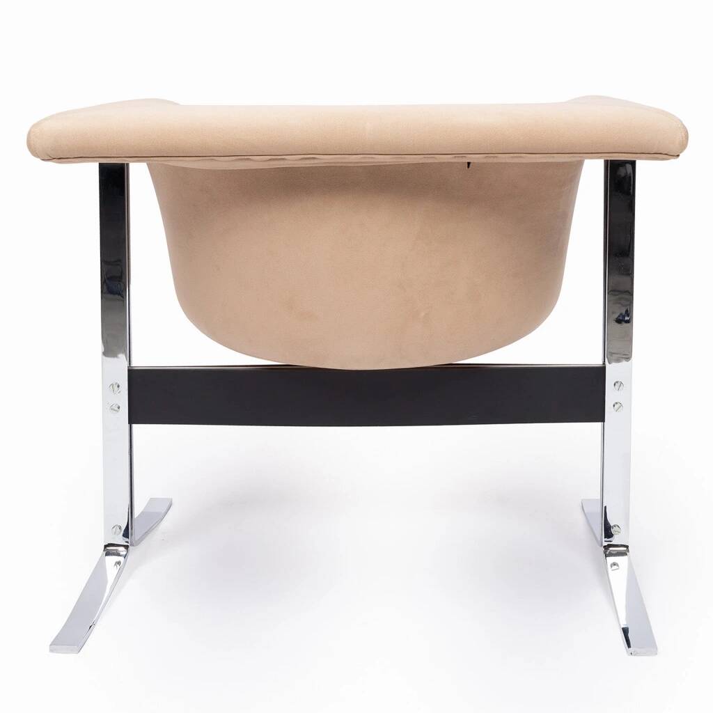A replica of a chair originally by Otakar Binar