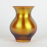 Iridescent glass vase by WMF