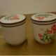 2 tea/herbal tea cups with infuser and lids