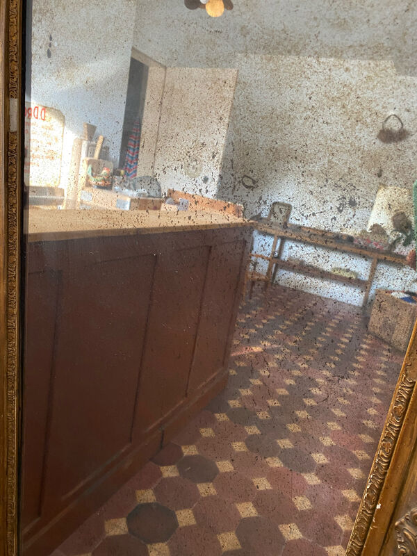 Miroir ancien XXL 58x145cm