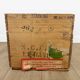 Wooden crate transporting apples safco chile 1959