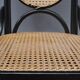 Chairs in bent beech and vienna straw, 1980