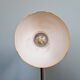 Casserole lamp in yellow lacquered metal and black marble, 1950s