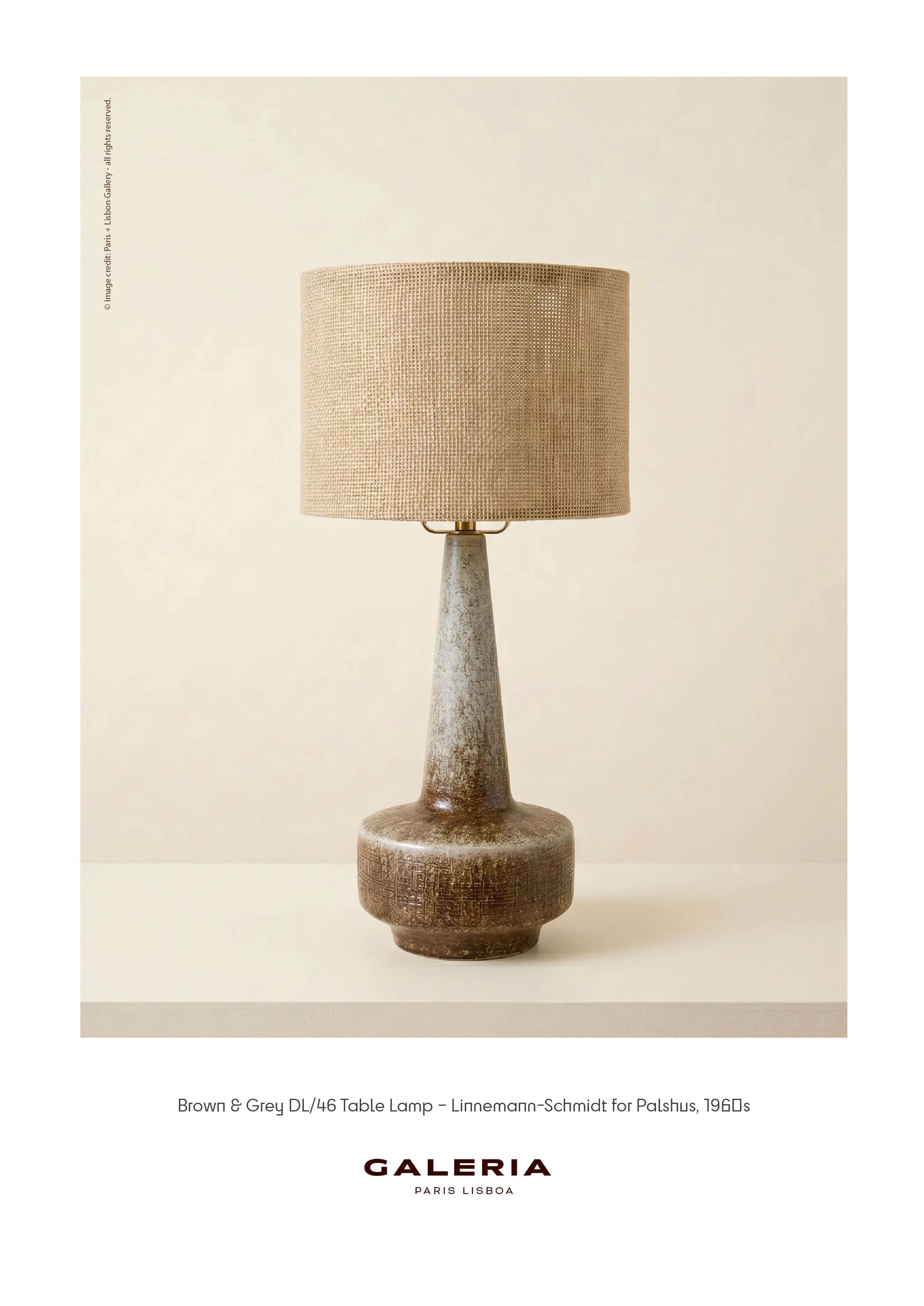 Table lamp DL/46 – Palshus, Per Linnemann-Schmidt (1960s)
