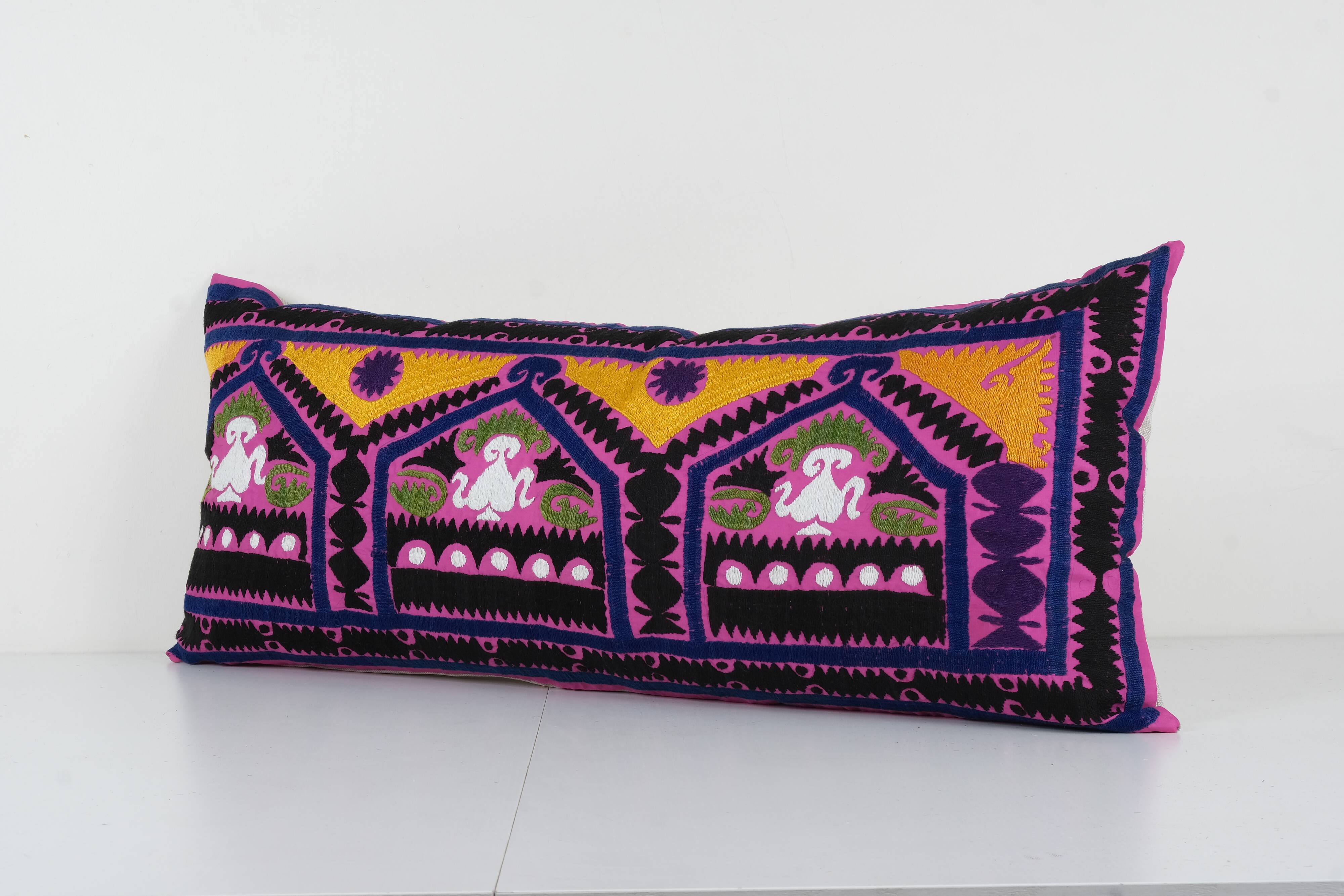 Turkish Suzani cushion cover