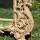Baroque wooden wall mirror carved by Chelini  98x158cm