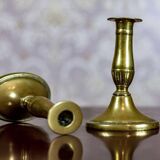 Brass Candleholders, 1939, Set of 2